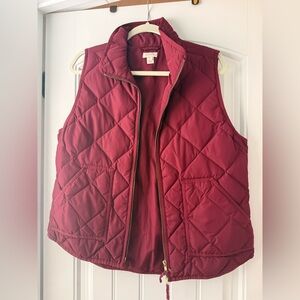 J crew vest size large